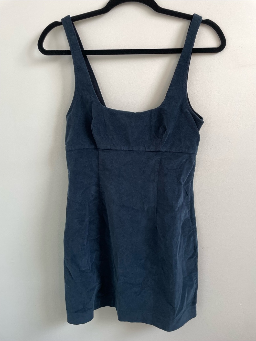 4/$30 Urban Outfitters Navy Suede Mini Dress